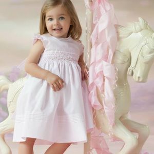 Hand Embroidered Feltman Brothers Rose Garden Collection Fly Sleeve Dress